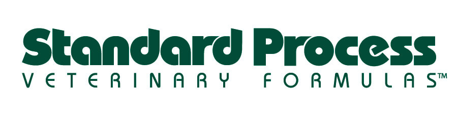 Logo of "Standard Process Veterinary Formulas" in green text.